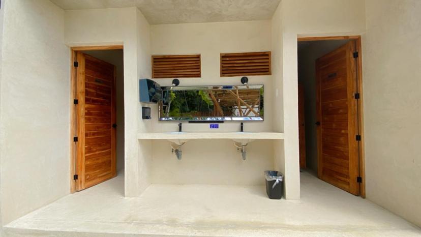 Hotel & Eco Cabanas Azul Maria باكالار المظهر الخارجي الصورة