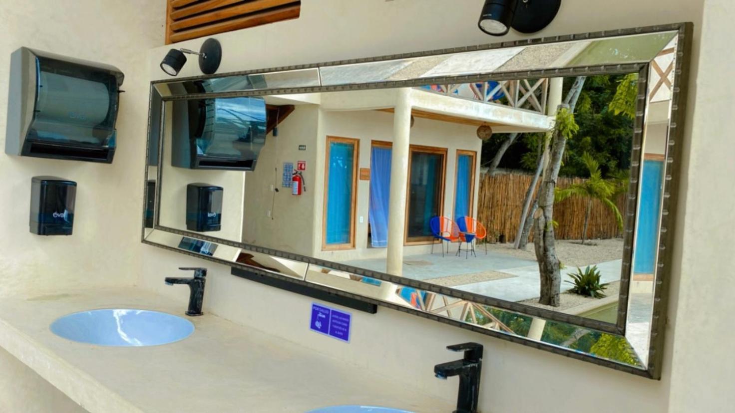 Hotel & Eco Cabanas Azul Maria باكالار المظهر الخارجي الصورة