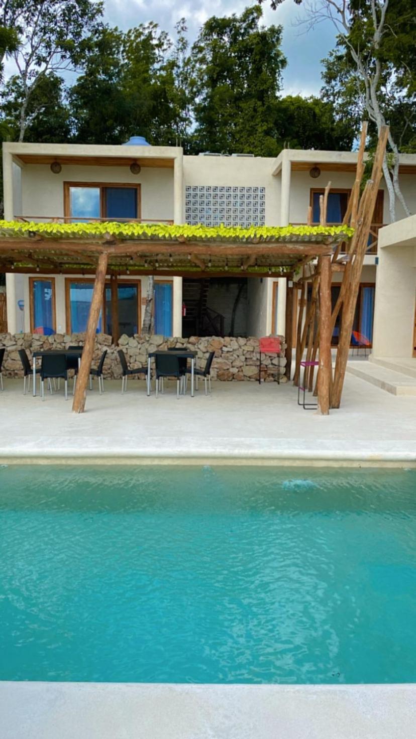 Hotel & Eco Cabanas Azul Maria باكالار المظهر الخارجي الصورة