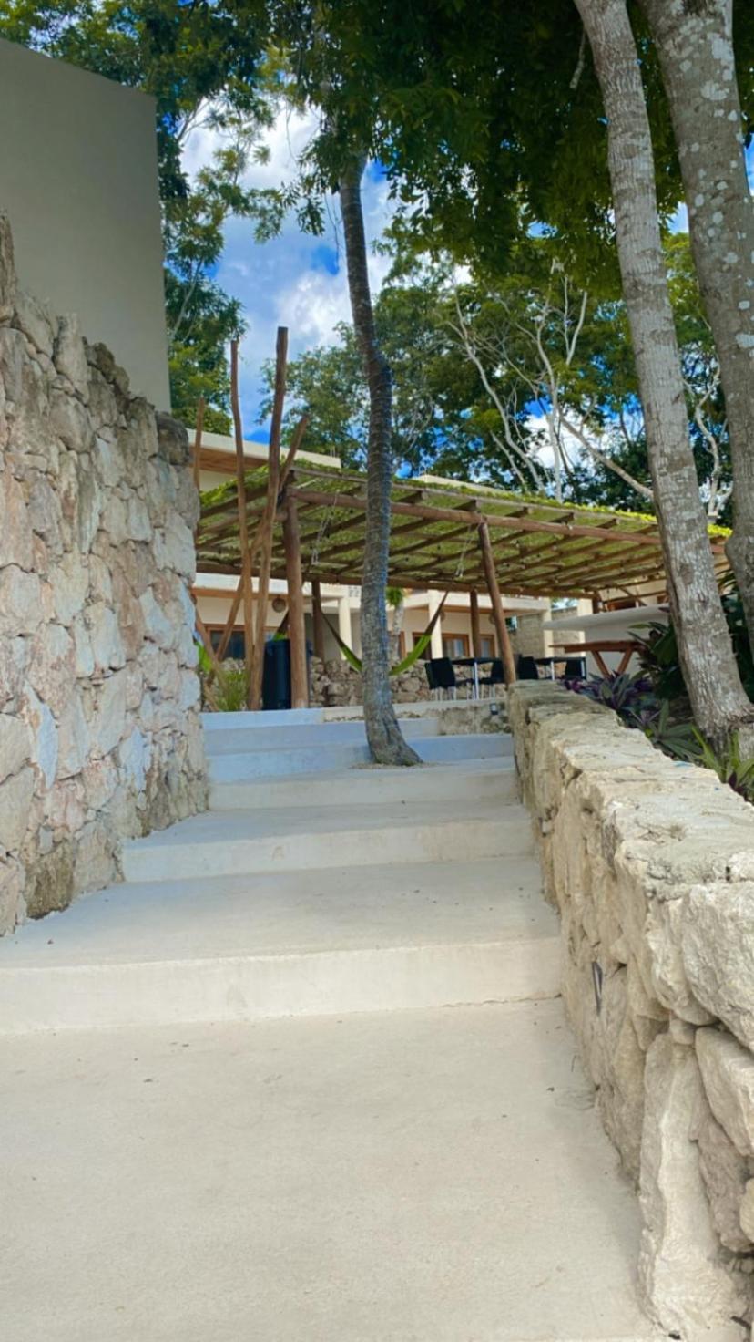 Hotel & Eco Cabanas Azul Maria باكالار المظهر الخارجي الصورة