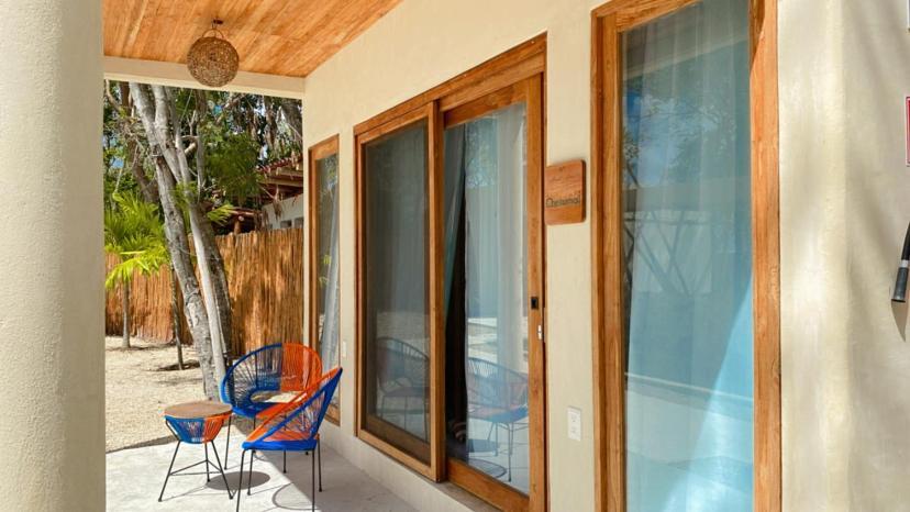 Hotel & Eco Cabanas Azul Maria باكالار المظهر الخارجي الصورة