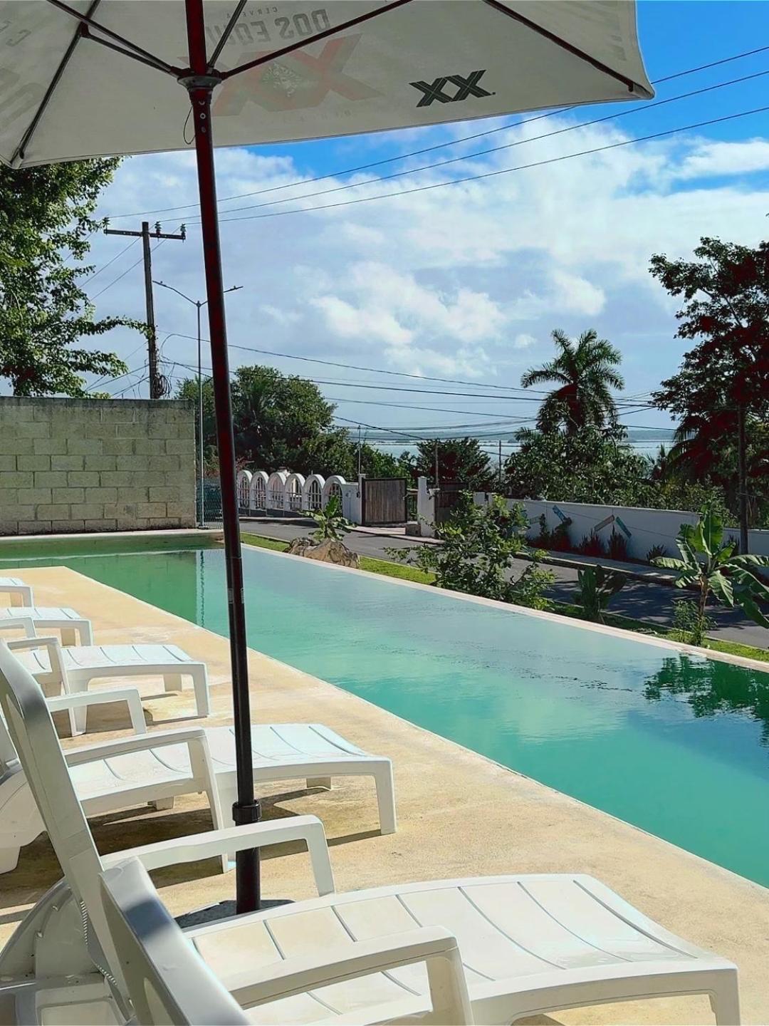 Hotel & Eco Cabanas Azul Maria باكالار المظهر الخارجي الصورة