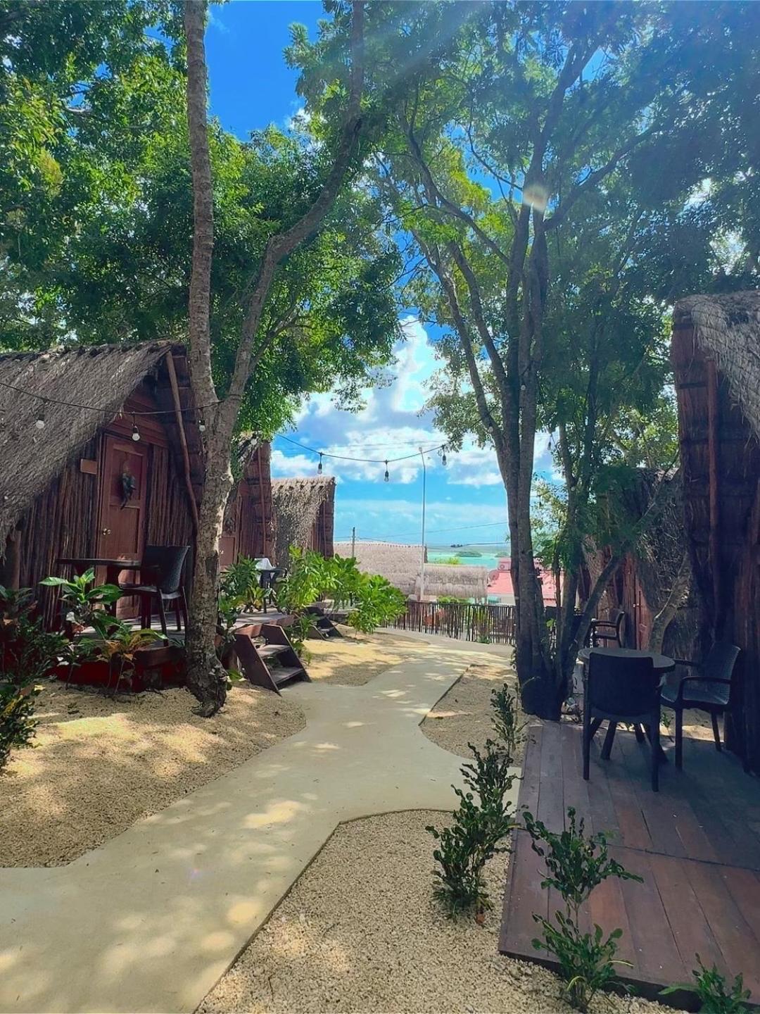 Hotel & Eco Cabanas Azul Maria باكالار المظهر الخارجي الصورة