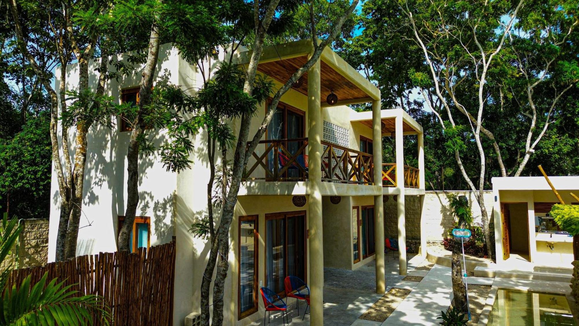 Hotel & Eco Cabanas Azul Maria باكالار المظهر الخارجي الصورة