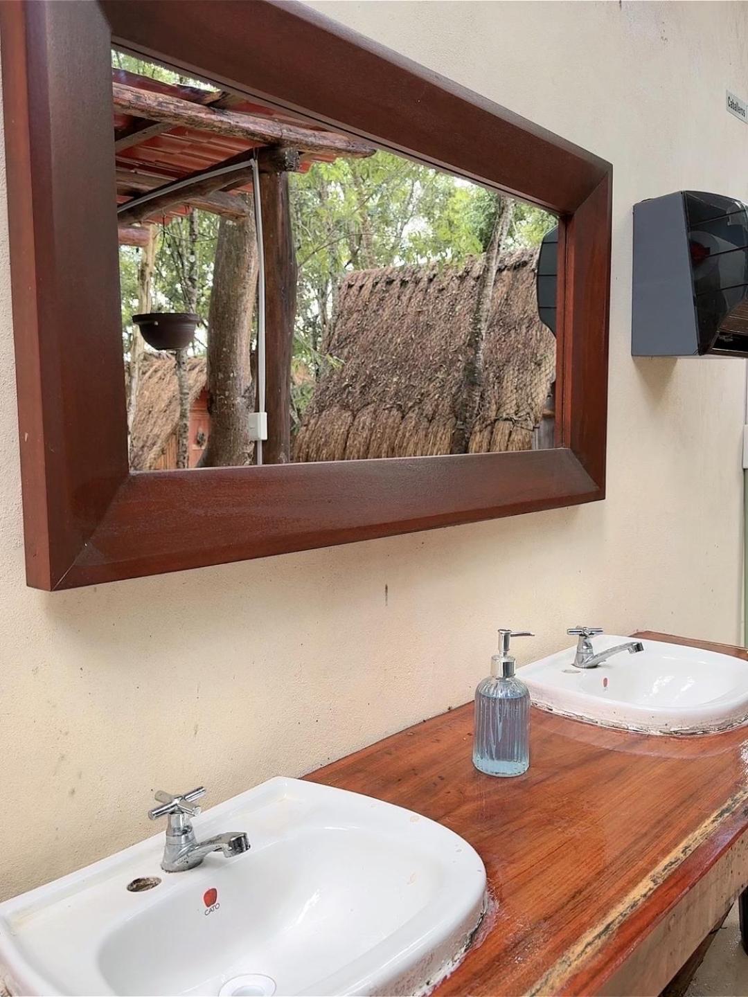 Hotel & Eco Cabanas Azul Maria باكالار المظهر الخارجي الصورة