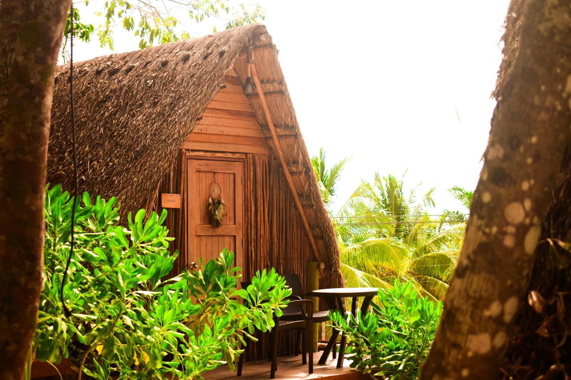 Hotel & Eco Cabanas Azul Maria باكالار المظهر الخارجي الصورة